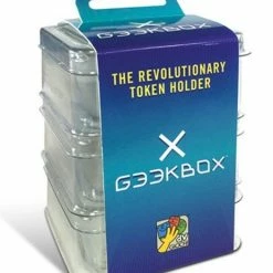 DV Giochi Accessories Geekbox: Clear Plastic Token Storage With Lid