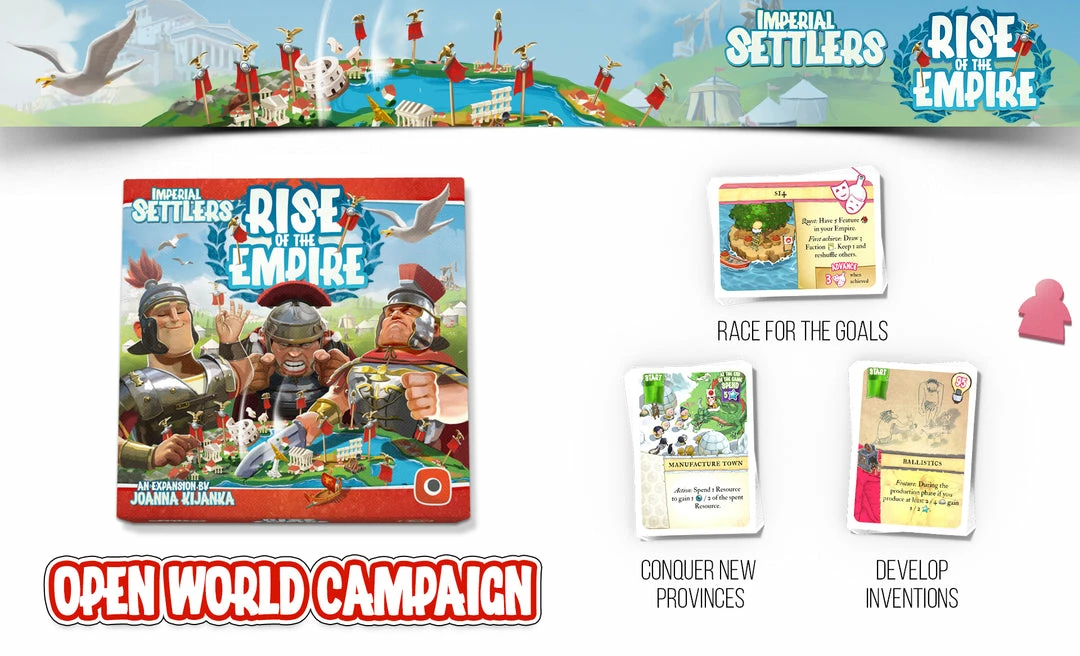 Buy π€© Portal Games Imperial Settlers: Rise Of The Empire Card Games π― 4 Portal Games Imperial Settlers: Rise Of The Empire Card Games