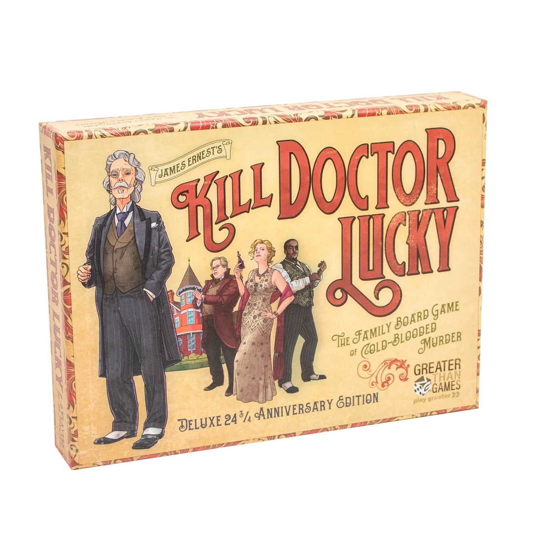Best Pirce 𧨠Greater Than Games Kill Doctor Lucky (24 3/4 Anniversary Edition) Board Games β 3 Greater Than Games Kill Doctor Lucky (24 3/4 Anniversary Edition) Board Games