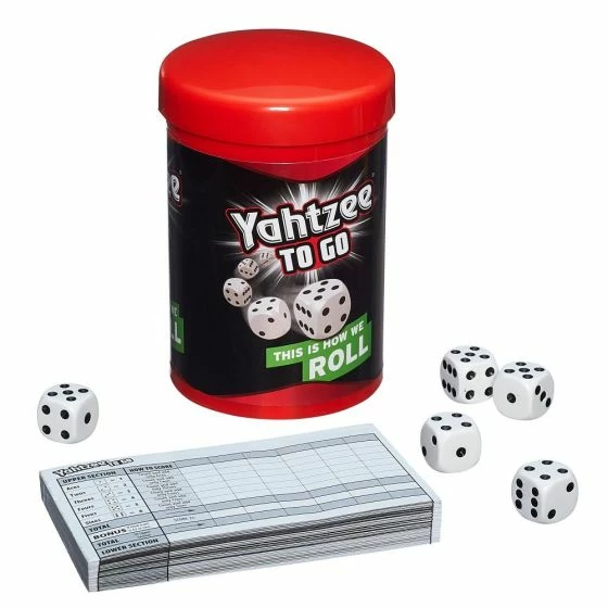 Hot Sale ⭐ Hasbro Yahtzee To Go 🧨 3 Hasbro Yahtzee To Go