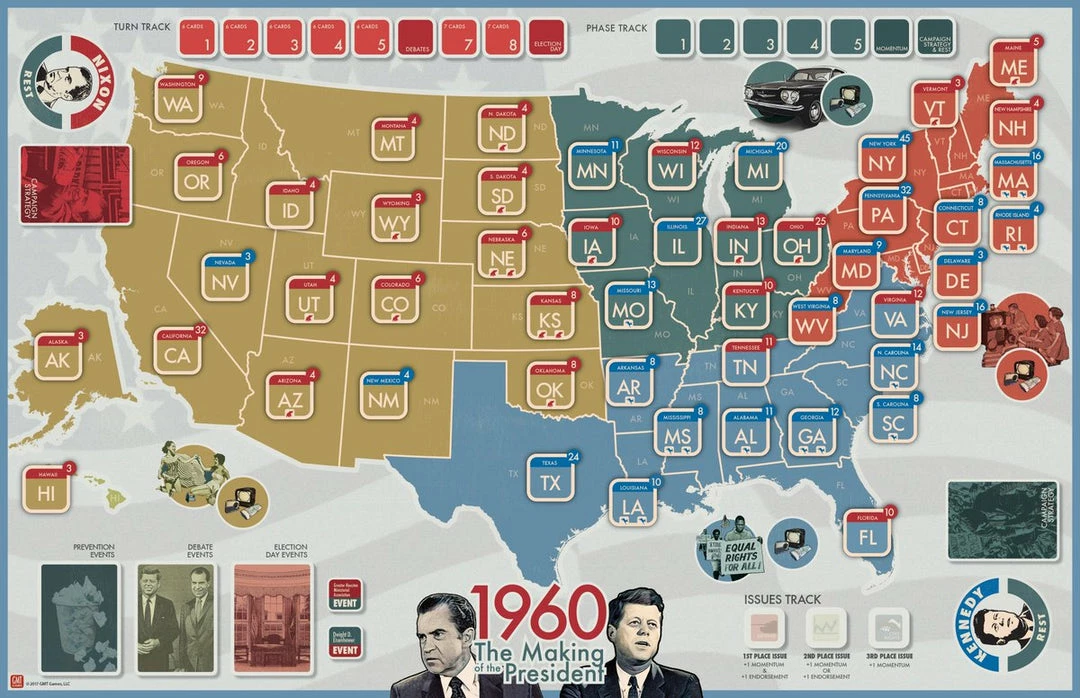 Outlet π GMT Games 1960: The Making Of The President π 4 GMT Games 1960: The Making Of The President