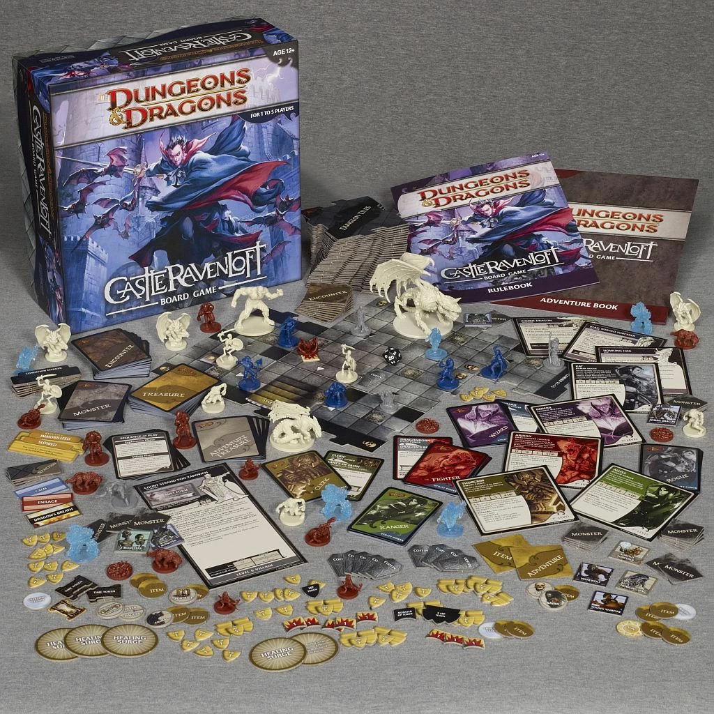 Buy π Wizards Of The Coast Dungeons & Dragons: Castle Ravenloft Board Game π 4 Wizards Of The Coast Dungeons & Dragons: Castle Ravenloft Board Game