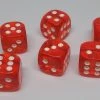 Accessories Chessex 23803 Translucent: Orange/White - 12mm D6 (36 Dice)