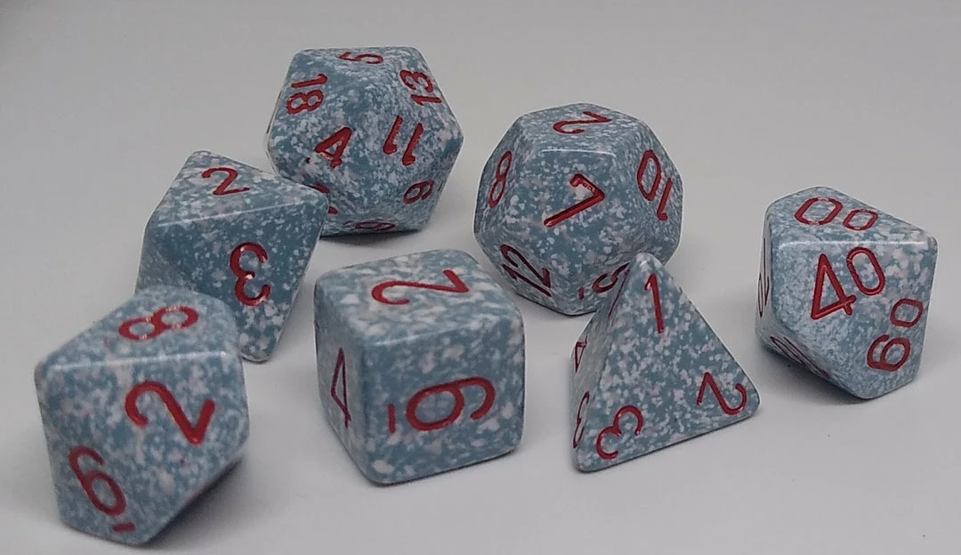 Top 10 π Chessex 25300 Speckled: Air - Polyhedral (7 Dice) β 3 Chessex 25300 Speckled: Air - Polyhedral (7 Dice)