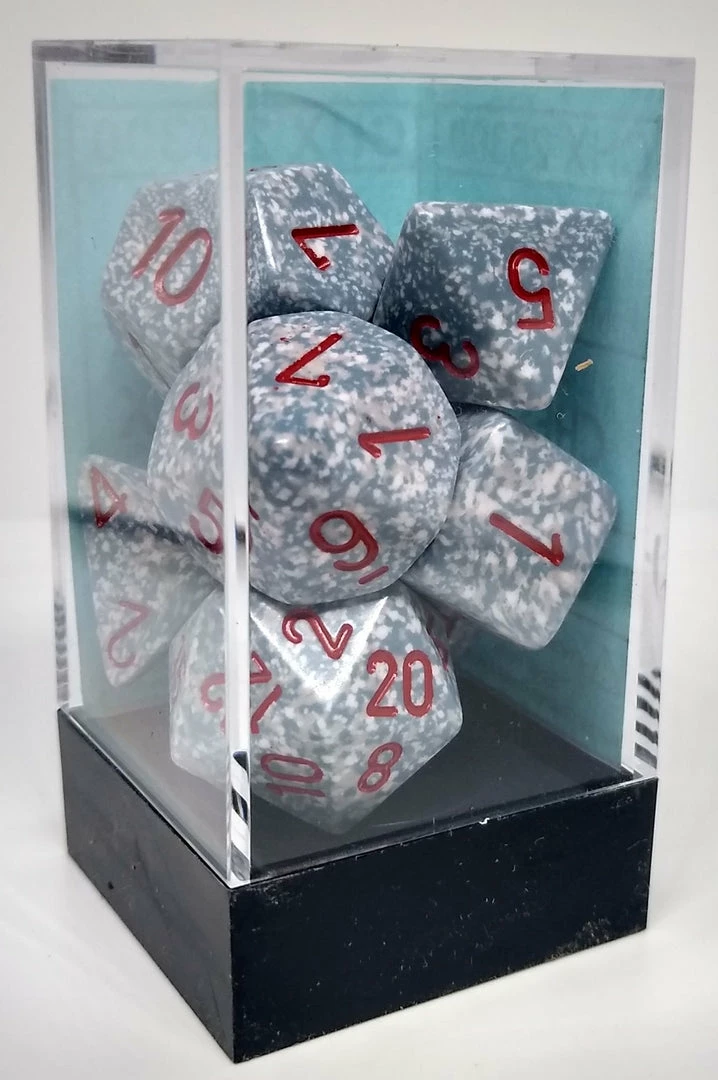Top 10 π Chessex 25300 Speckled: Air - Polyhedral (7 Dice) β 4 Chessex 25300 Speckled: Air - Polyhedral (7 Dice)