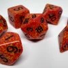 Chessex 25303 Speckled: Fire - Polyhedral (7 Dice)