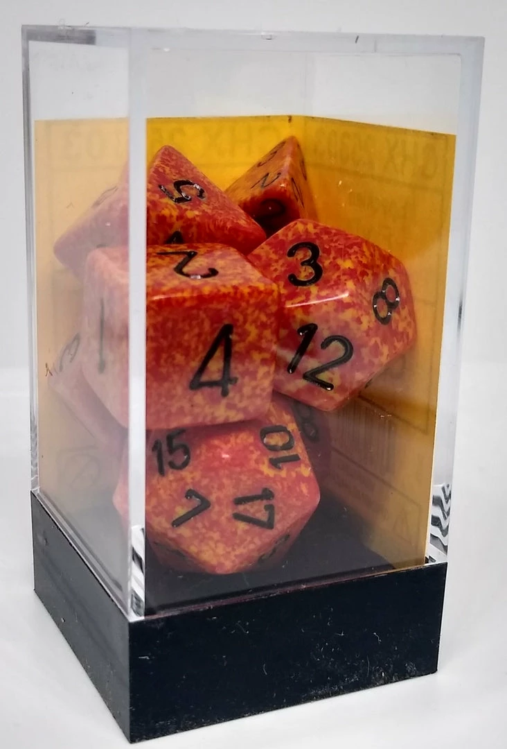 Best reviews of β¨ Chessex 25303 Speckled: Fire - Polyhedral (7 Dice) π 4 Chessex 25303 Speckled: Fire - Polyhedral (7 Dice)