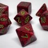 Accessories Chessex 25304 Speckled: Strawberry - Polyhedral (7 Dice)