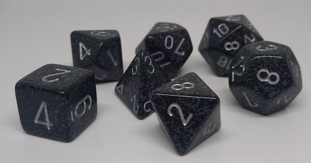 Buy π― Chessex 25318 Speckled: Ninja - Polyhedral (7 Dice) β 3 Chessex 25318 Speckled: Ninja - Polyhedral (7 Dice)