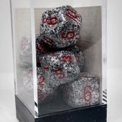 Accessories Chessex 25320 Speckled: Granite - Polyhedral (7 Dice)