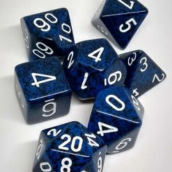 Chessex 25346 Speckled: Stealth - Polyhedral (7 Dice)