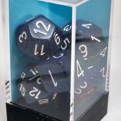 Chessex 25346 Speckled: Stealth - Polyhedral (7 Dice)
