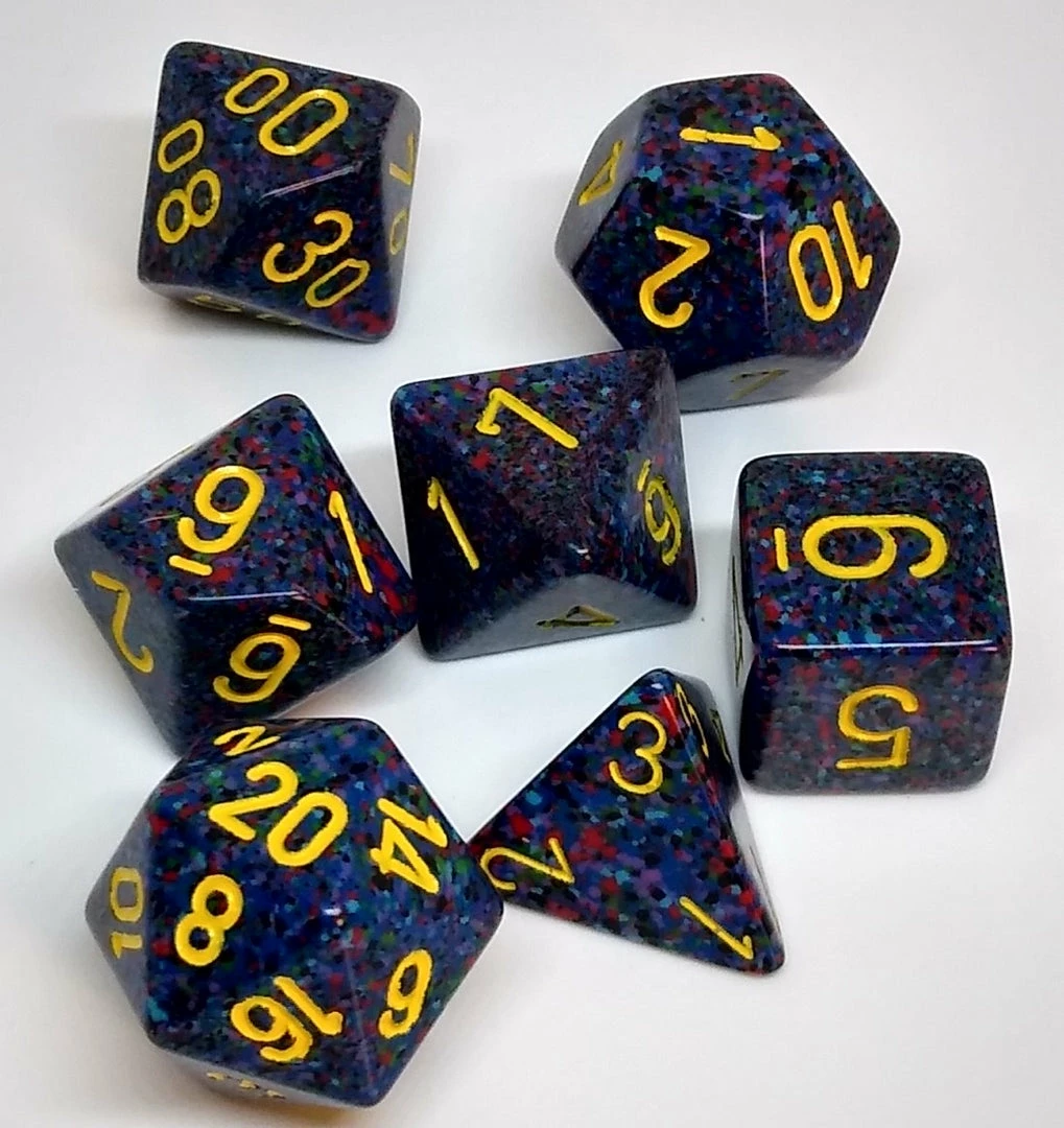 Budget π― Chessex 25366 Speckled: Twilight - Polyhedral (7 Dice) π 3 Chessex 25366 Speckled: Twilight - Polyhedral (7 Dice)