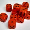 Best Pirce β€οΈ Chessex 25603 Opaque: Orange/Black - 16mm D6 (12 Dice) π 2 Chessex 25603 Opaque: Orange/Black - 16mm D6 (12 Dice)