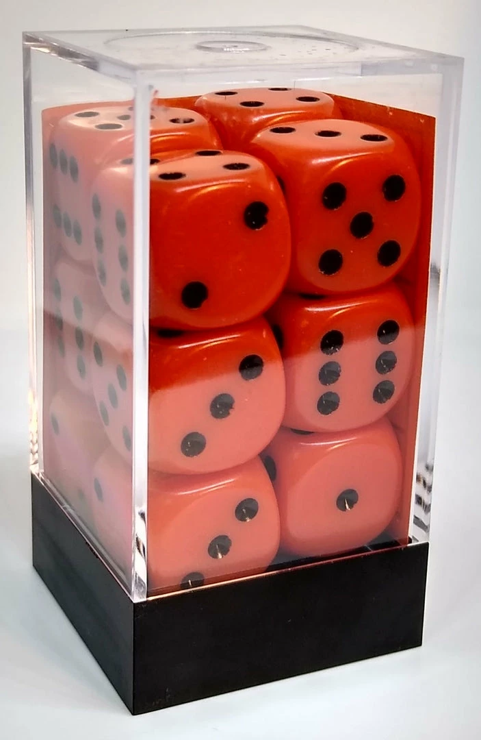 Best Pirce β€οΈ Chessex 25603 Opaque: Orange/Black - 16mm D6 (12 Dice) π 4 Chessex 25603 Opaque: Orange/Black - 16mm D6 (12 Dice)