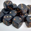 Discount 🛒 Accessories Chessex 25620 Opaque: Dark Grey/Copper - 16mm D6 (12 Dice) 😉 1 Accessories Chessex 25620 Opaque: Dark Grey/Copper - 16mm D6 (12 Dice)