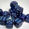 Chessex 25707 Speckled: Cobalt - 16mm D6 (12 Dice)