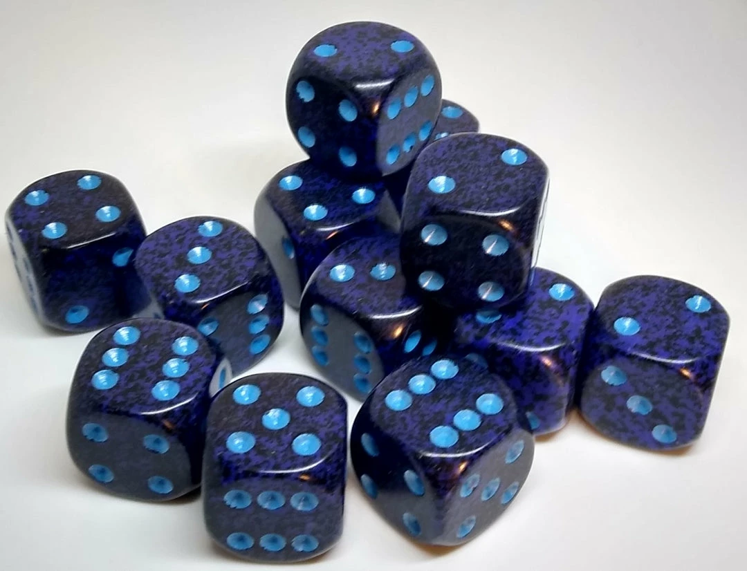 Cheap π Chessex 25707 Speckled: Cobalt - 16mm D6 (12 Dice) π₯° 3 Chessex 25707 Speckled: Cobalt - 16mm D6 (12 Dice)