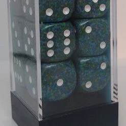 Chessex 25716 Speckled: Sea - 16mm D6 (12 Dice)