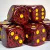 Chessex 25723 Speckled: Mercury - 16mm D6 (12 Dice) Accessories