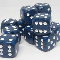 Chessex 25746 Speckled: Stealth - 16mm D6 (12 Dice) Accessories