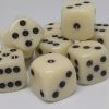 Budget β€οΈ Chessex 25800 Opaque: Ivory/Black - 12mm D6 (36 Dice) β€οΈ 1 Chessex 25800 Opaque: Ivory/Black - 12mm D6 (36 Dice)