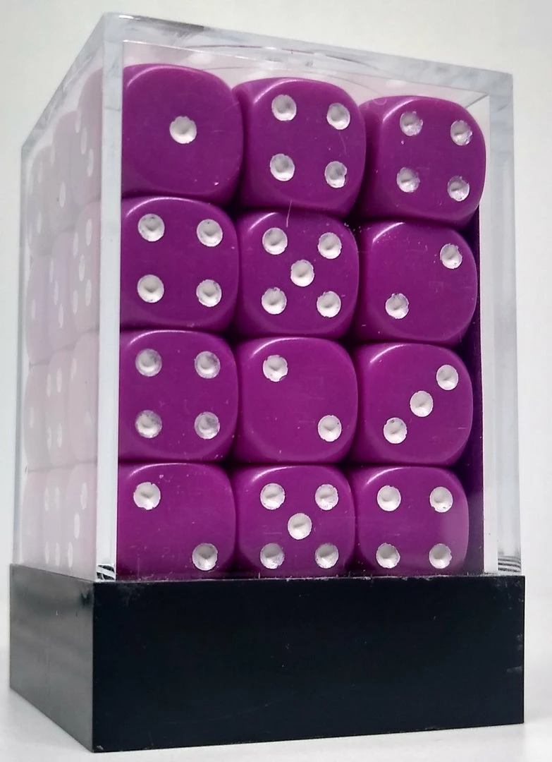 Cheap π₯° Chessex 25827 Opaque: Light Purple/White - 12mm D6 (36 Dice) βοΈ 4 Chessex 25827 Opaque: Light Purple/White - 12mm D6 (36 Dice)