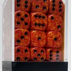 Chessex 25903 Speckled: Fire - 12mm D6 (36 Dice) Accessories