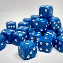 Chessex 25906 Speckled: Water - 12mm D6 (36 Dice) Accessories