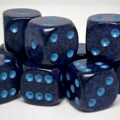 Chessex 25907 Speckled: Cobalt - 12mm D6 (36 Dice) Accessories
