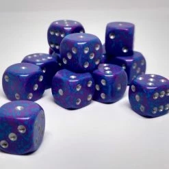 Accessories Chessex 25947 Speckled: Silver Tetra - 12mm D6 (36 Dice)