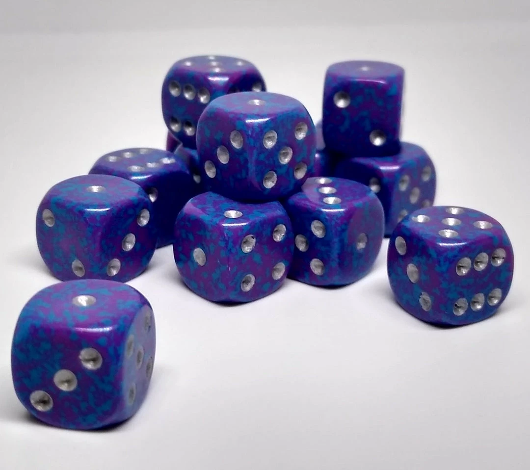 Flash Sale 𧨠Accessories Chessex 25947 Speckled: Silver Tetra - 12mm D6 (36 Dice) π 3 Accessories Chessex 25947 Speckled: Silver Tetra - 12mm D6 (36 Dice)