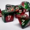 Outlet π₯° Chessex 26431 Gemini: Green-Red/White - Polyhedral (7 Dice) βοΈ 1 Chessex 26431 Gemini: Green-Red/White - Polyhedral (7 Dice)