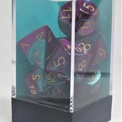 Top 10 π Accessories Chessex 26449 Gemini: Purple-Teal/Gold - Polyhedral (7 Dice) βοΈ 5 Accessories Chessex 26449 Gemini: Purple-Teal/Gold - Polyhedral (7 Dice)