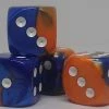 Accessories Chessex 26652 Gemini: Blue-Orange/White - 16mm D6 (12 Dice)