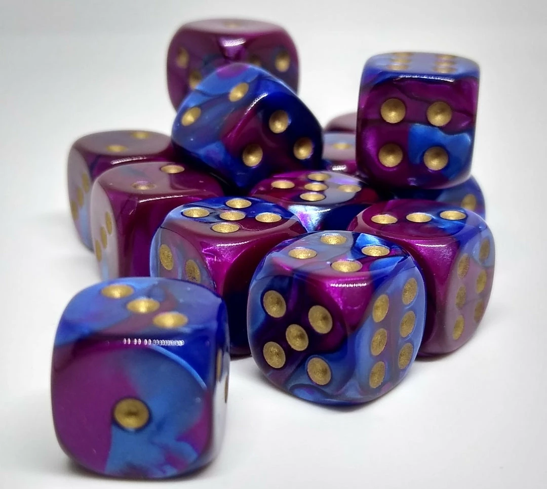 Best deal β¨ Accessories Chessex 26828 Gemini: Blue-Purple/Gold - 12mm D6 (36 Dice) π€© 3 Accessories Chessex 26828 Gemini: Blue-Purple/Gold - 12mm D6 (36 Dice)