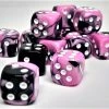 Best Pirce 𧨠Chessex 26830 Gemini: Black-Pink/White - 12mm D6 (36 Dice) Accessories π₯ 1 Chessex 26830 Gemini: Black-Pink/White - 12mm D6 (36 Dice) Accessories