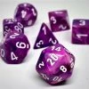 Accessories Chessex 27457 Festive: Violet/White - Polyhedral (7 Dice)