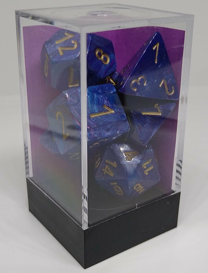Hot Sale π Chessex 27497 Lustrous: Purple/Gold - Polyhedral (7 Dice) Accessories π₯° 4 Chessex 27497 Lustrous: Purple/Gold - Polyhedral (7 Dice) Accessories