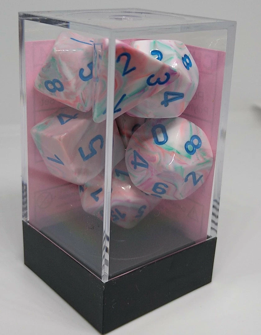 Buy π Chessex 27544 Festive: Pop Art/Blue - Polyhedral (7 Dice) βοΈ 4 Chessex 27544 Festive: Pop Art/Blue - Polyhedral (7 Dice)