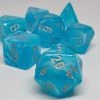 Accessories Chessex 27566 Luminary: Sky/Silver - Polyhedral (7 Dice)
