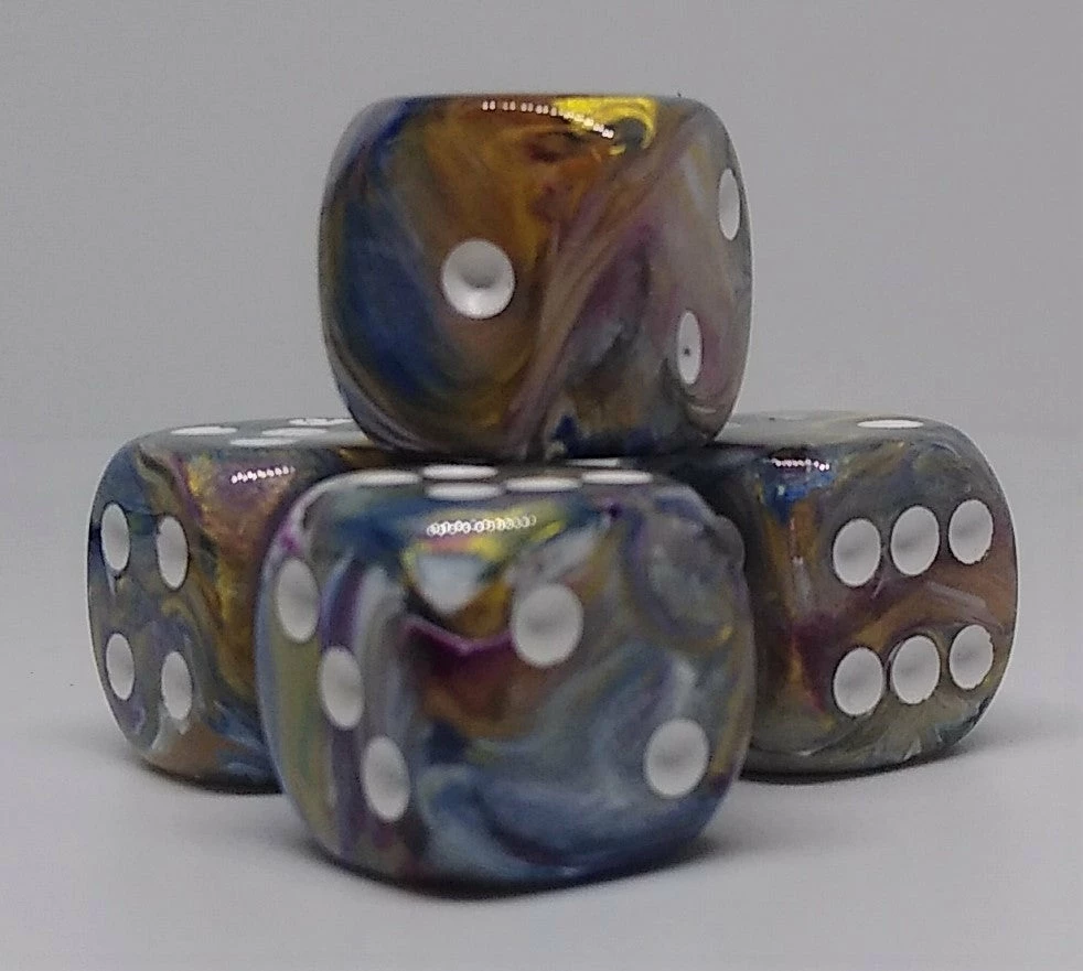 Budget π― Chessex 27640 Festive: Carousel/White - 16mm D6 (12 Dice) βοΈ 3 Chessex 27640 Festive: Carousel/White - 16mm D6 (12 Dice)