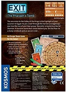 New βοΈ Kosmos Exit: The Pharaoh's Tomb Board Games π 4 Kosmos Exit: The Pharaoh's Tomb Board Games