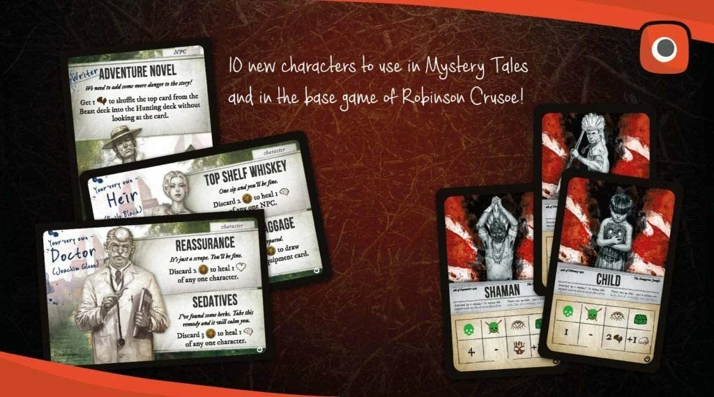 Buy ๐ Portal Games Robinson Crusoe: Mystery Tales (Expansion) ๐ 5 Portal Games Robinson Crusoe: Mystery Tales (Expansion)