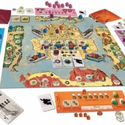 Maple Games Board Games Dragon Boats Of The Four Seas- Deluxe Edition