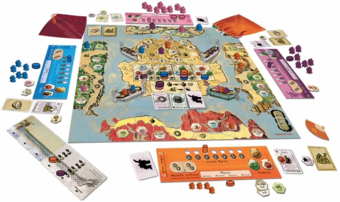Best Sale π Maple Games Board Games Dragon Boats Of The Four Seas- Deluxe Edition π― 4 Maple Games Board Games Dragon Boats Of The Four Seas- Deluxe Edition