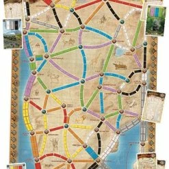Days Of Wonder Board Games Ticket To Ride: Map Collection V3 - The Heart Of Africa
