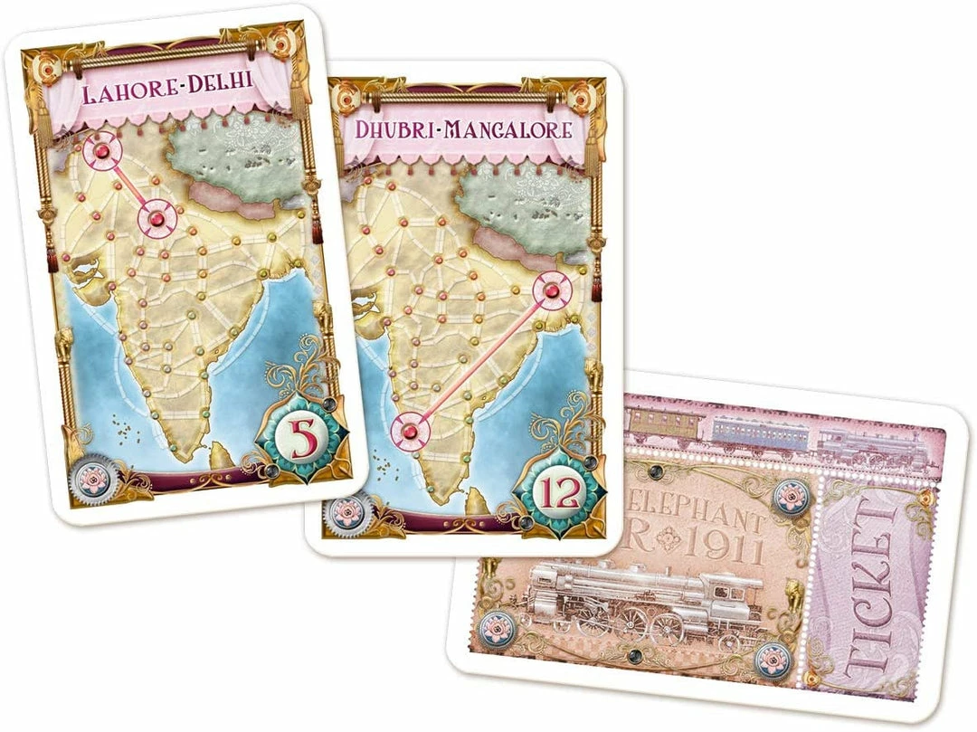 Cheap ๐ Days Of Wonder Board Games Ticket To Ride: Map Collection V2 - India & Switzerland ๐ฏ 6 Days Of Wonder Board Games Ticket To Ride: Map Collection V2 - India & Switzerland