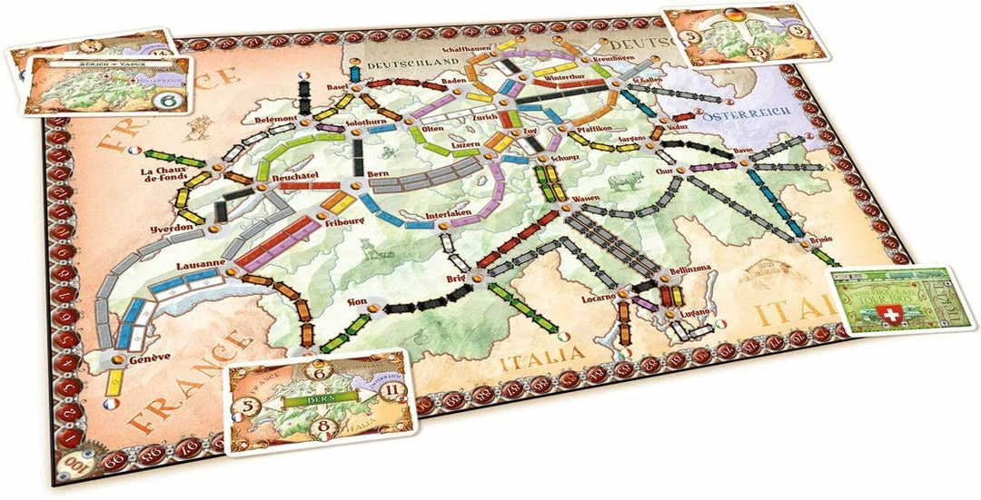 Cheap ๐ Days Of Wonder Board Games Ticket To Ride: Map Collection V2 - India & Switzerland ๐ฏ 5 Days Of Wonder Board Games Ticket To Ride: Map Collection V2 - India & Switzerland