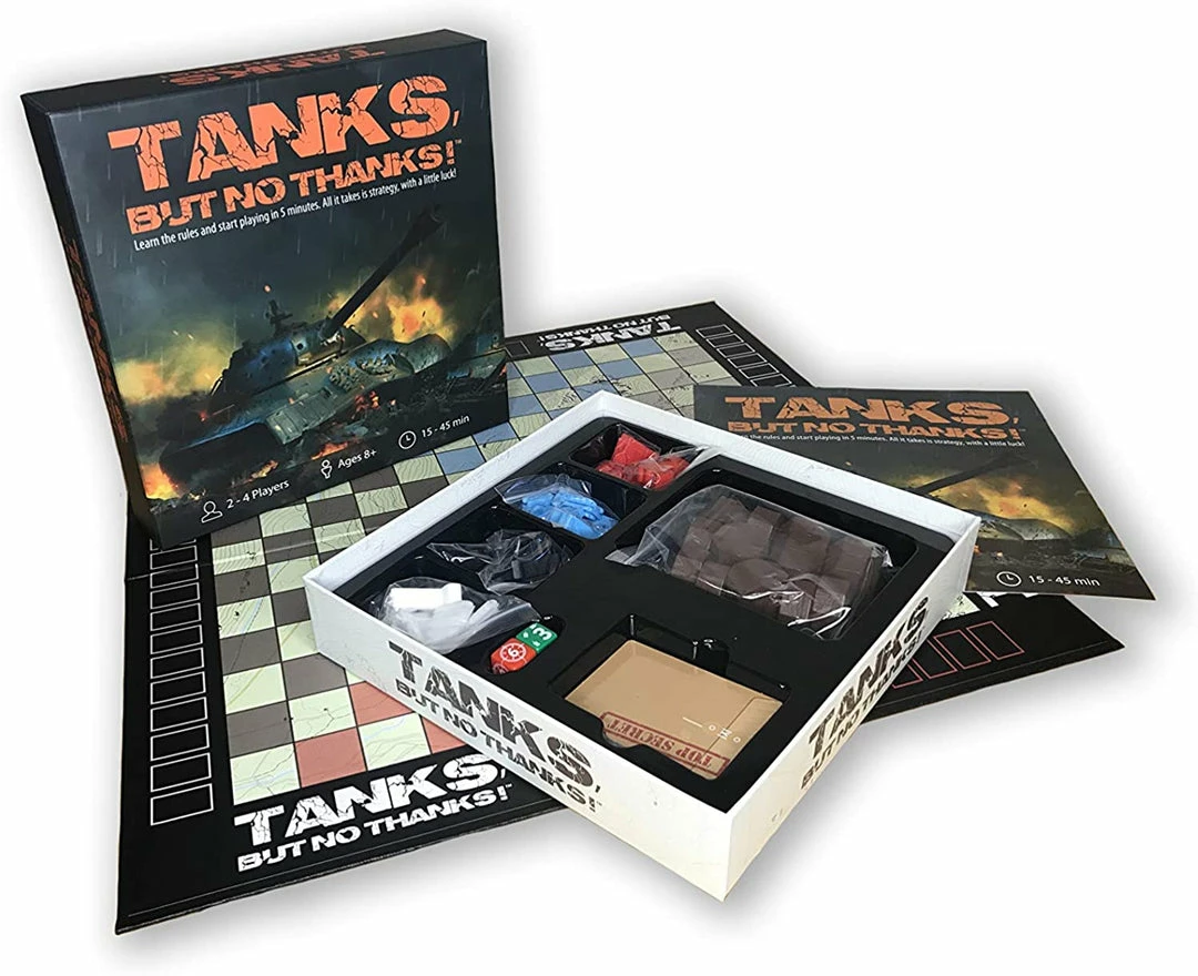 Coupon π Tin Robot Games Tanks, But No Thanks! Board Games π 4 Tin Robot Games Tanks, But No Thanks! Board Games
